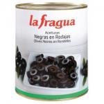 La Fragua Aceituna Negra Rodajas (lata 3kg) 